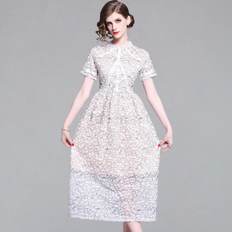 HIGH QUALITY Sexy Lace See Through A-line Dress Women Summer Short Sleeve High Waist Holiday Dresses Vestido De Festa 210525, Picture color
HIGH QUALITY Sexy Lace See Through A-line Dress Women Summer Short Sleeve High Waist Holiday Dresses Vestido De Festa 210525, Picture color