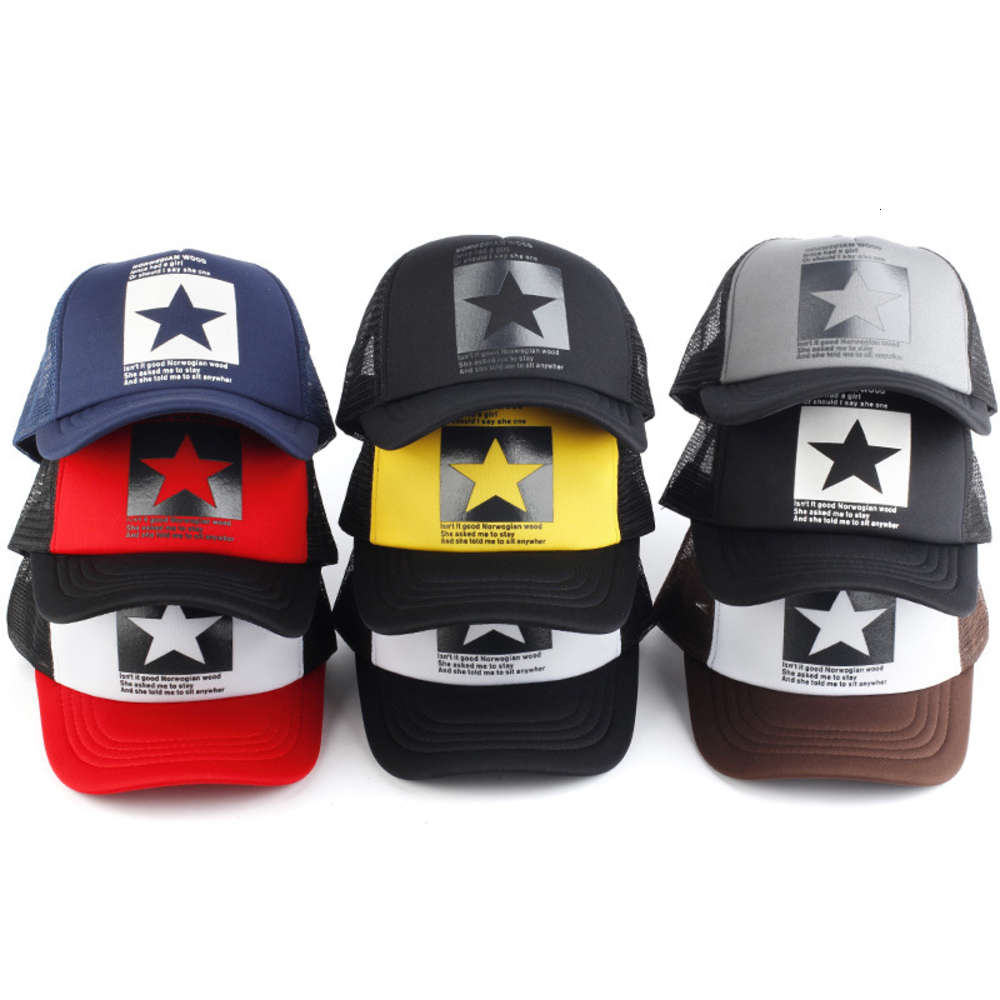 spring and summer multicolor lovers baseball cap hip hop hollow hat men's women's five pointed star net sun, Blue;gray
spring and summer multicolor lovers baseball cap hip hop hollow hat men's women's five pointed star net sun, Blue;gray