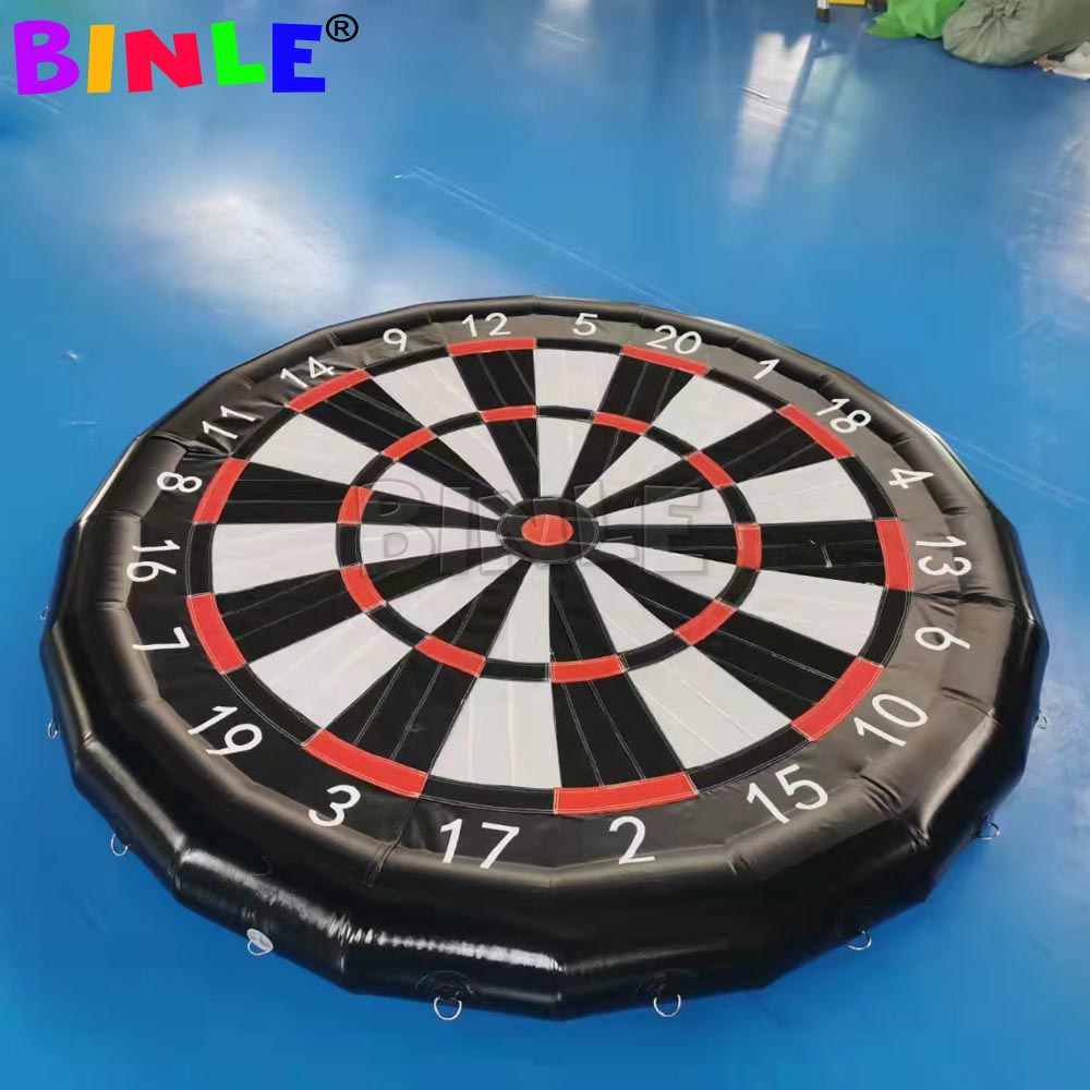 Factory Airtight 2M Hanging PVC Outdoor Inflatable Football Dart Board Soccer Target Games Kick Shooting Dartboard
