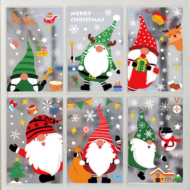 Christmas Decorations Clear Sticker Electrostatic Gold Window Decoration Peelable Wallpaper Glass Seal Type
Christmas Decorations Clear Sticker Electrostatic Gold Window Decoration Peelable Wallpaper Glass Seal Type