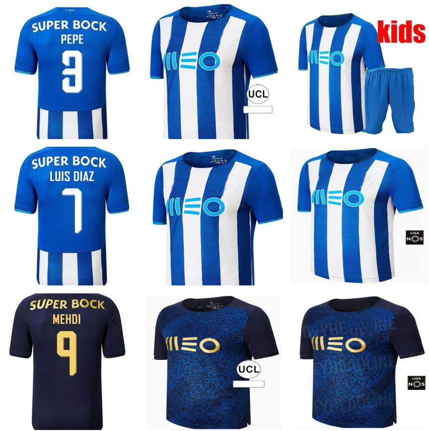Adult+kids 21 22 Porto Soccer jersey set PEPE ABOUBAKAR NAKAJIMA MARCANO classic sports bola de futebol uniform 2021 2022 ALEX TELLES home f, Black;yellow
Adult+kids 21 22 Porto Soccer jersey set PEPE ABOUBAKAR NAKAJIMA MARCANO classic sports bola de futebol uniform 2021 2022 ALEX TELLES home f, Black;yellow