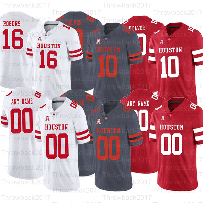 

Custom Houston College Football Jerseys 8 Chandler Smith 13 Jeremy Singleton 3 Grant Stuard 85 Christian Trahan 22 Austin Robinson 10 Ed Oliver, Grey