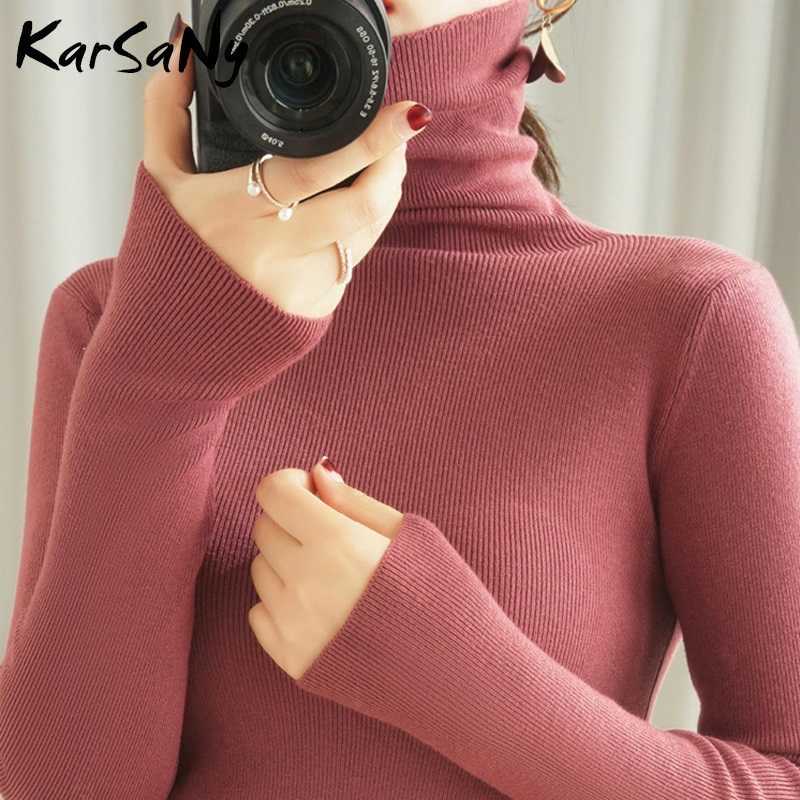Women's Sweater Winter Clothes Women Black Turtleneck Sweaters Winter Warm Women's Turtlenecks Pullover Sweater Autumn Pull 210918