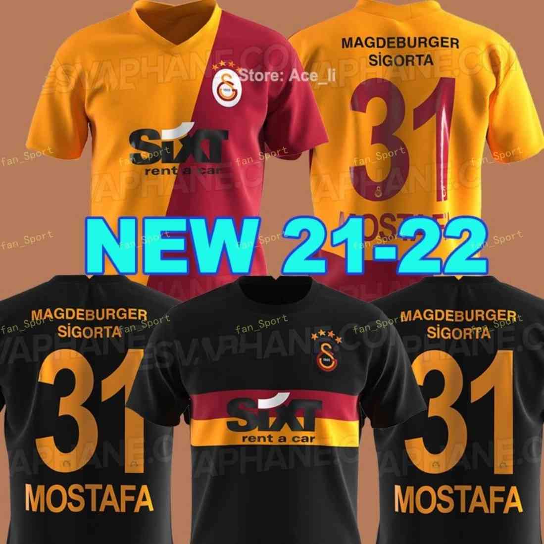 21 22 Galatasaray Soccer Jerseys 2021 2022 GOMIS LINNES CIGERCI BELHANDA FERNANDO FEGHOULI DONK Home Away Football Shirts, Black;yellow
21 22 Galatasaray Soccer Jerseys 2021 2022 GOMIS LINNES CIGERCI BELHANDA FERNANDO FEGHOULI DONK Home Away Football Shirts, Black;yellow