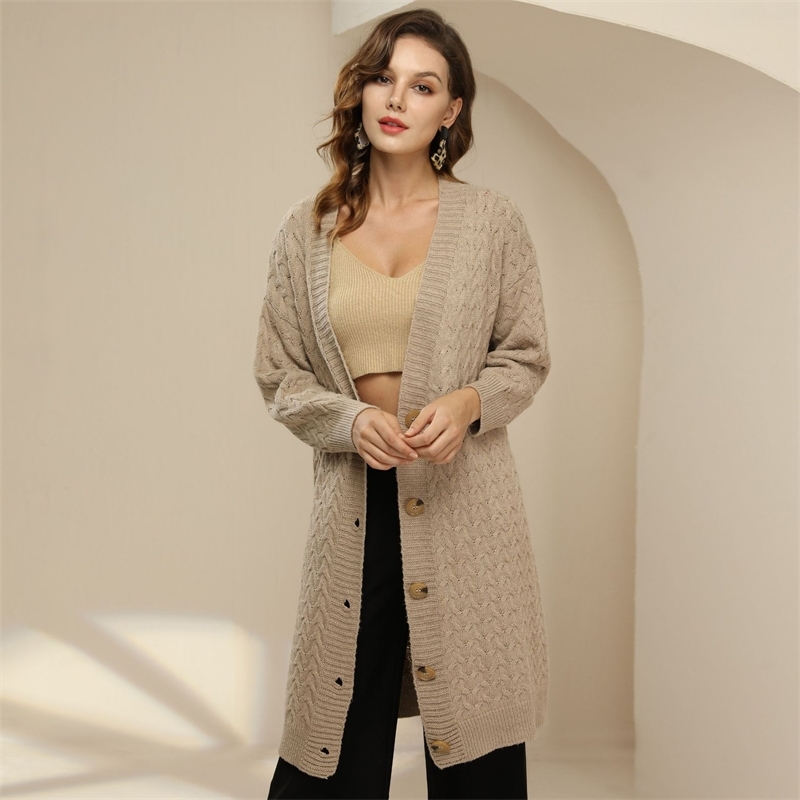 Medium long sweater 2021 autumn and winter new French women's dress hemp casual loose cardigan coat women, Khaki
Medium long sweater 2021 autumn and winter new French women's dress hemp casual loose cardigan coat women, Khaki