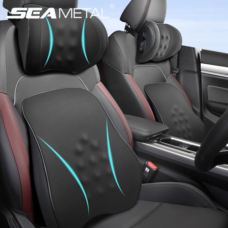 Seat Cushions Massage Car Pillow Interior Auto Pillows Universal Headrest Lumbar Cushion For Neck Head Waist Pad
Seat Cushions Massage Car Pillow Interior Auto Pillows Universal Headrest Lumbar Cushion For Neck Head Waist Pad