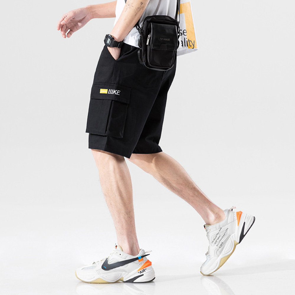 shorts Men's multi bag tooling shorts cotton Capris loose large casual pants summer men's, White;black
shorts Men's multi bag tooling shorts cotton Capris loose large casual pants summer men's, White;black