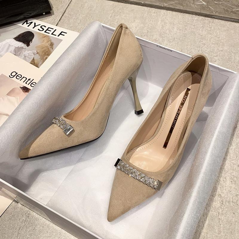 Fashion High Heels Shoes Women Luxury Pumps Pointed Toe Slip On Slides Ladies Shallow Sandals Sexy Stilettos Zapatos De Mujer Dress, 8668-2 red
Fashion High Heels Shoes Women Luxury Pumps Pointed Toe Slip On Slides Ladies Shallow Sandals Sexy Stilettos Zapatos De Mujer Dress, 8668-2 red