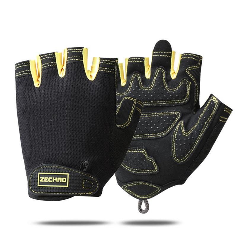 Sports Gloves Bicycle Half Finger Sport Men Women Cycling Gym Fitness Breathable Anti- Bike, Black
Sports Gloves Bicycle Half Finger Sport Men Women Cycling Gym Fitness Breathable Anti- Bike, Black