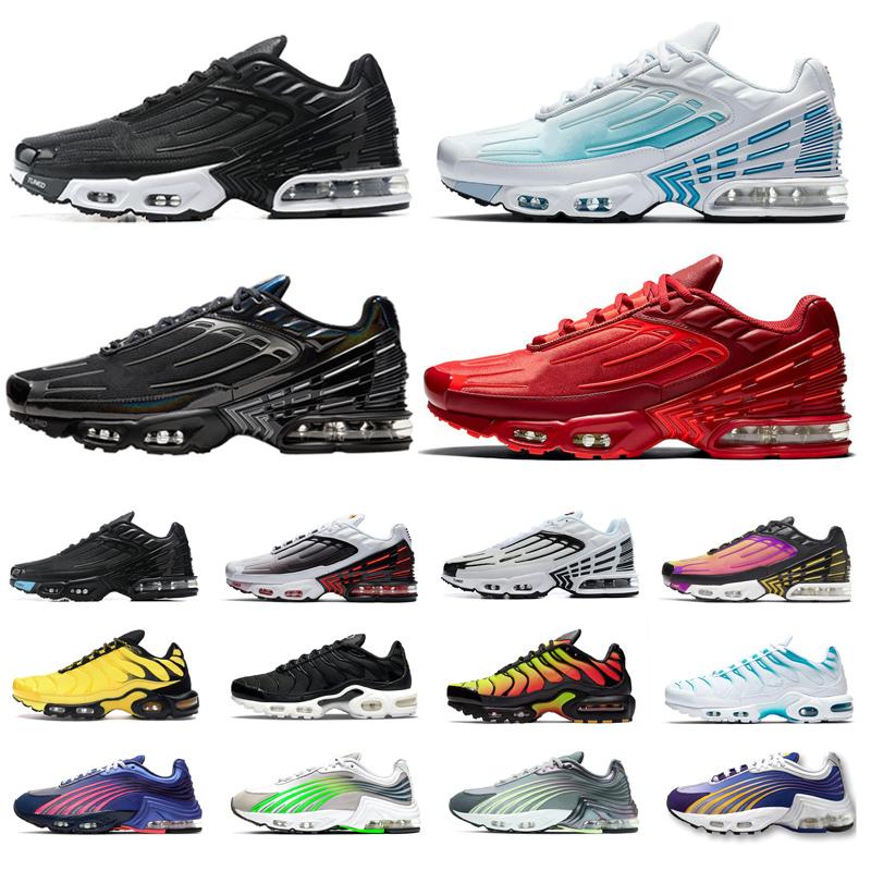 2022 TN PLUS 3 Running Shoes women chaussures Triple Black Iridescent White Laser Blue red Hyper violet blue fury mens trainers outdoor sneakers, Triple white 36-45
2022 TN PLUS 3 Running Shoes women chaussures Triple Black Iridescent White Laser Blue red Hyper violet blue fury mens trainers outdoor sneakers, Triple white 36-45