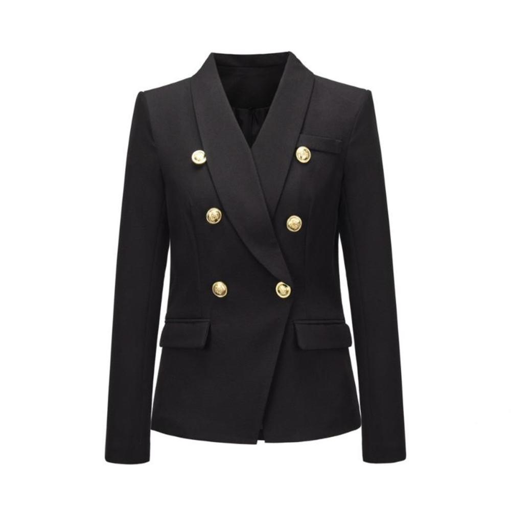 jacket women Solid Blazers winter clothes Office Lady coat black red white hooded jackets Full outerwear womens