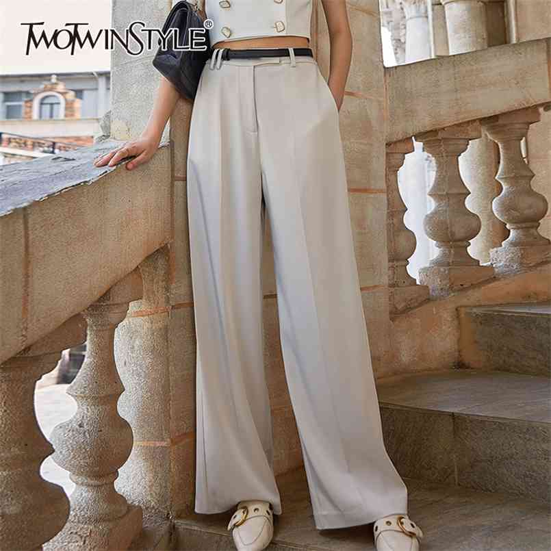 Elegant Women Full Length Pants High Waist Loose Casual Wide Leg Pant For Female Fashion Clothes Summer 210521, Apricot
Elegant Women Full Length Pants High Waist Loose Casual Wide Leg Pant For Female Fashion Clothes Summer 210521, Apricot