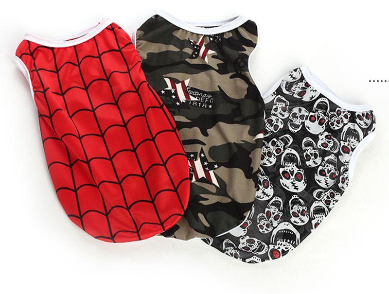 Pet Dog Vests Polyester Breathable Small Dog T Shirts Printed Puppy Shirt Summer Dog Clothes Pet Apparel XS S M L XL HHB6428
Pet Dog Vests Polyester Breathable Small Dog T Shirts Printed Puppy Shirt Summer Dog Clothes Pet Apparel XS S M L XL HHB6428