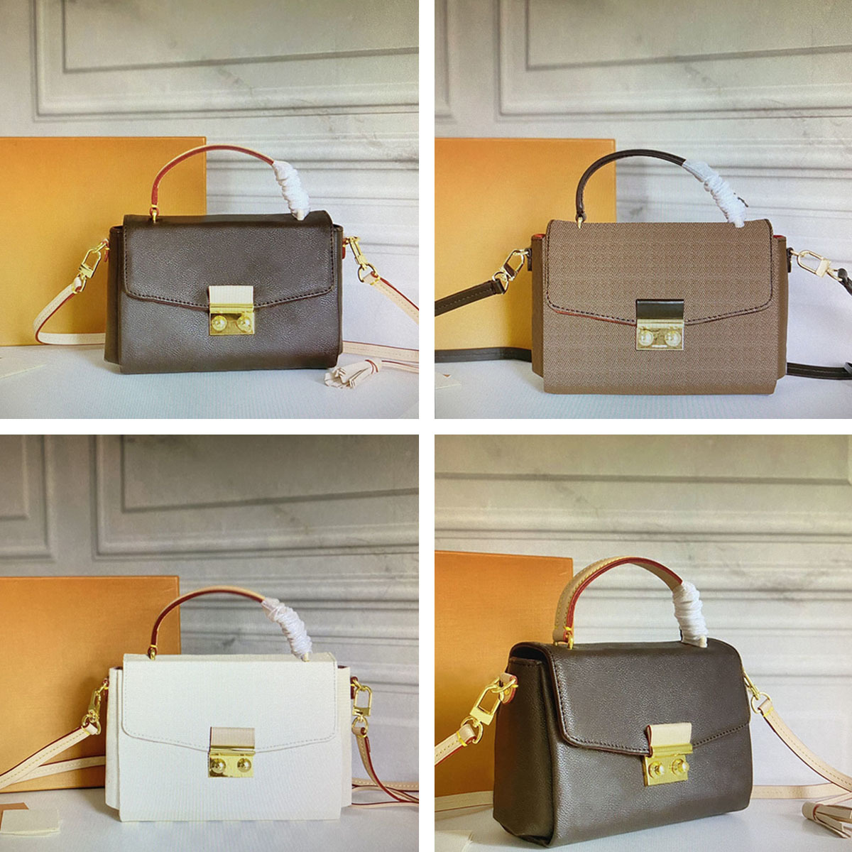 Bag N53000 CROISETTE shoulder luxurys designers handbags for women crossbody purses top handle totes woman cross body genuine, Bubble wrap packaging
Bag N53000 CROISETTE shoulder luxurys designers handbags for women crossbody purses top handle totes woman cross body genuine, Bubble wrap packaging