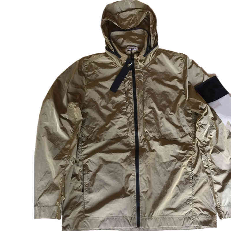 Men's Outerwear Coats New spring and autumn thin fashion brand jacket outdoor casual coat with hood collar, Yellow
Men's Outerwear Coats New spring and autumn thin fashion brand jacket outdoor casual coat with hood collar, Yellow