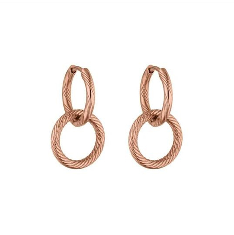 Mavis Hare KII ELUA EARRINGS Stainless Steel Double Ring Drop Pendant Earrings as Women Fashion Lady Best Gift
Mavis Hare KII ELUA EARRINGS Stainless Steel Double Ring Drop Pendant Earrings as Women Fashion Lady Best Gift