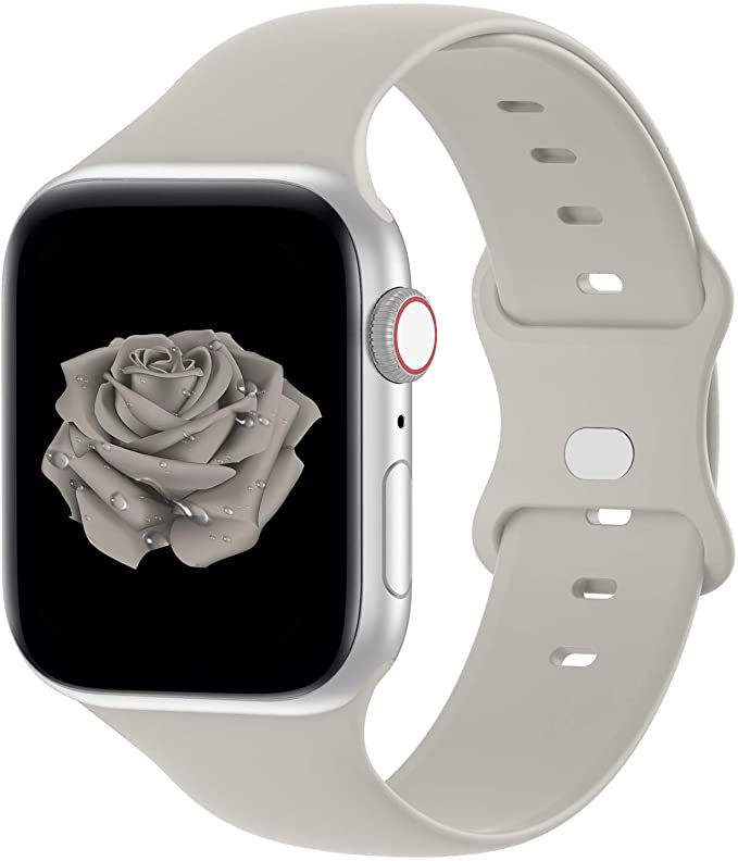 Soft Silicone Strap For apple Watch band 38mm 40mm 45mm 41mm 42 44 mm iWatch 1 2 3 4 5 6 7, Black;brown
Soft Silicone Strap For apple Watch band 38mm 40mm 45mm 41mm 42 44 mm iWatch 1 2 3 4 5 6 7, Black;brown