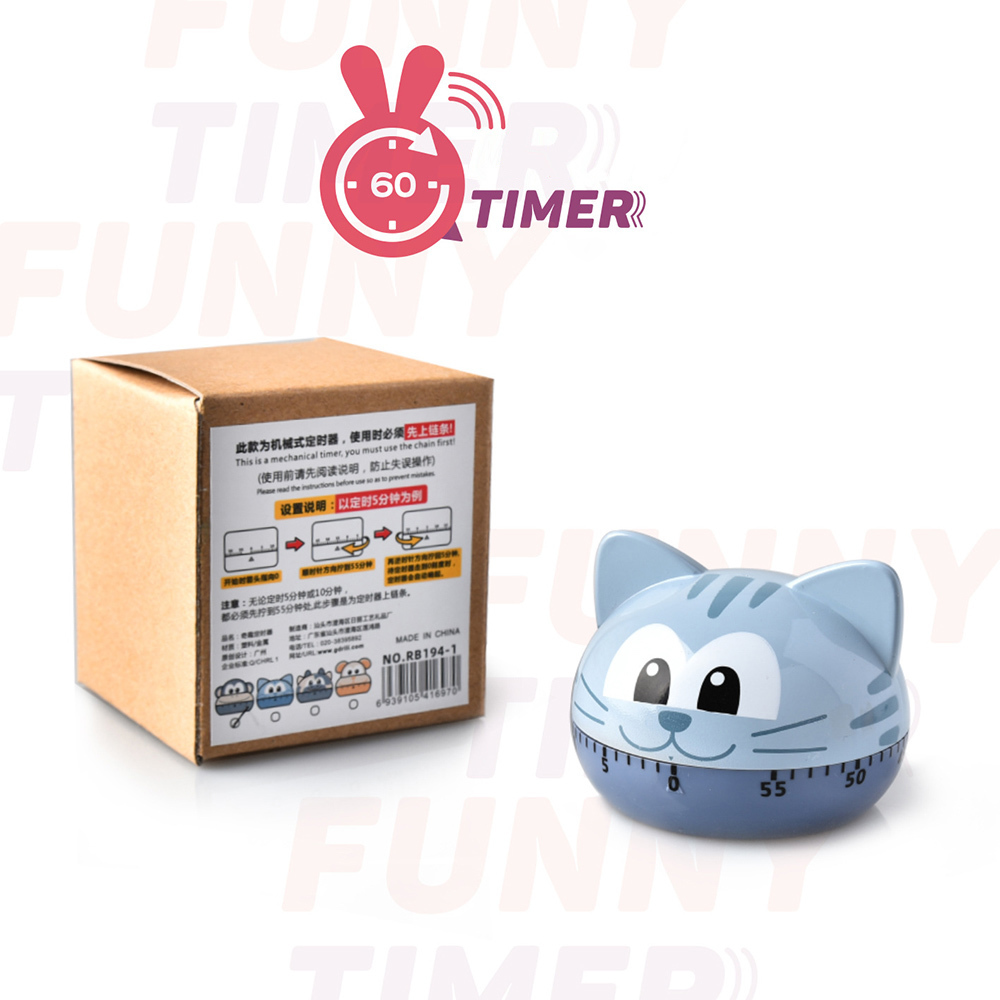 60 Minutes Kitchen Timer Fruit Shaped Plastic Mechanical Kitchen Timer Reminder Kitchen Countdown Clock Timepiece Kitchenware
