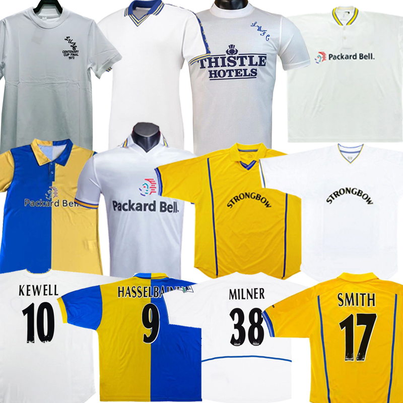 HASSELBAINK LEEDS Retro Soccer Jerseys United 1972 78 95 96 97 98 99 00 01 02 Classic ancient Football shirt SMITH KEWELL HOPKIN BATTY MILNER VIDUKA Vintage Jersey, Retro 2000-02 home
HASSELBAINK LEEDS Retro Soccer Jerseys United 1972 78 95 96 97 98 99 00 01 02 Classic ancient Football shirt SMITH KEWELL HOPKIN BATTY MILNER VIDUKA Vintage Jersey, Retro 2000-02 home