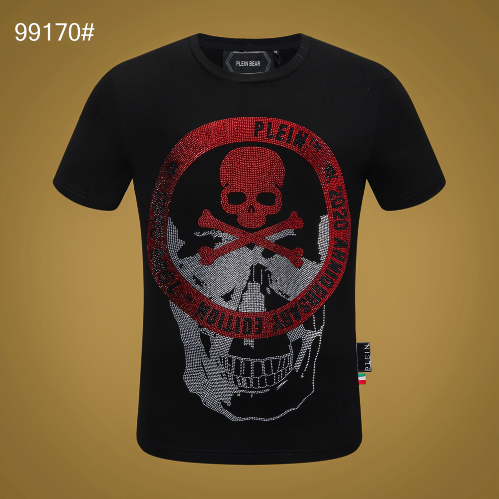 PLEIN BEAR T SHIRT Mens Designer Tshirts Brand Clothing Rhinestone Skull Men T-shirts Classical High Quality Hip Hop Streetwear Tshirt Casual Top Tees PB 11269, Black
PLEIN BEAR T SHIRT Mens Designer Tshirts Brand Clothing Rhinestone Skull Men T-shirts Classical High Quality Hip Hop Streetwear Tshirt Casual Top Tees PB 11269, Black