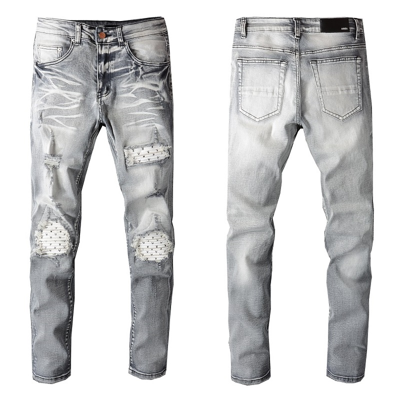 2021 New Arrivals Amiry Mens Luxury Designer Denim Jeans Holes Trousers Biker Pants Men's Clothing #804, Blue
2021 New Arrivals Amiry Mens Luxury Designer Denim Jeans Holes Trousers Biker Pants Men's Clothing #804, Blue