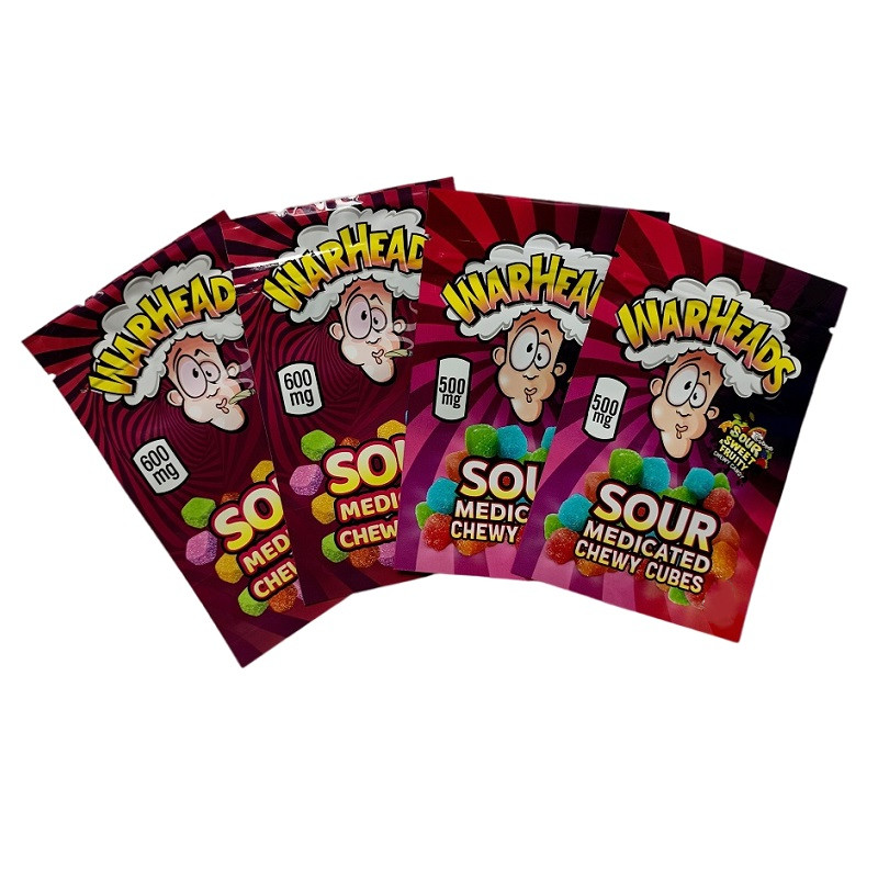 Long Sour Bags Pouch Edibles Packaging Gummy Storage Package Warheads Packing Bag Mylar Packet WOWHEADS Jelly CA Errlli Gummies Smell Proof
Long Sour Bags Pouch Edibles Packaging Gummy Storage Package Warheads Packing Bag Mylar Packet WOWHEADS Jelly CA Errlli Gummies Smell Proof