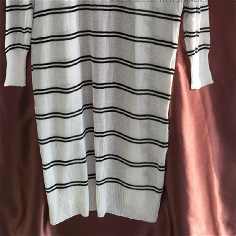 Arrivals Beach Cover up Striped Crochet Swimwear Ladies Cape Sun Bath Tunics for Wear Swimsuit Coverup #Q88 210420