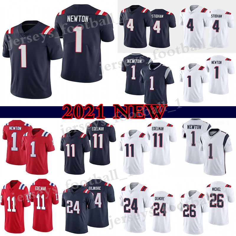1 Cam Newton 11 Julian Edelman Football Jersey Jarrett Stidham NewEnglandPatriotsStephon Gilmore 26 Sony Michel Men's Stitched, Navy blue
1 Cam Newton 11 Julian Edelman Football Jersey Jarrett Stidham NewEnglandPatriotsStephon Gilmore 26 Sony Michel Men's Stitched, Navy blue