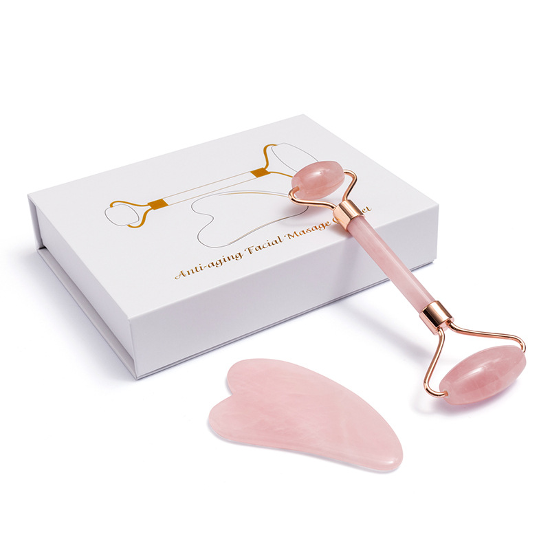 Jade Roller Gua Sha Tools Set Arts and Crafts Natural Black Obsidian Facial MassageRoller Guasha Board JadeStone Face Lift Drop with box WLL902
Jade Roller Gua Sha Tools Set Arts and Crafts Natural Black Obsidian Facial MassageRoller Guasha Board JadeStone Face Lift Drop with box WLL902