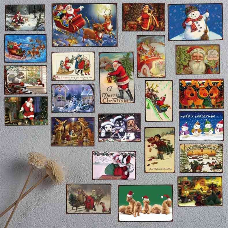 House Tin Sign Chic Metal Plate Iron Painting Christmas Decorations For Home Bar Shop Art Wall Craft Decora
House Tin Sign Chic Metal Plate Iron Painting Christmas Decorations For Home Bar Shop Art Wall Craft Decora