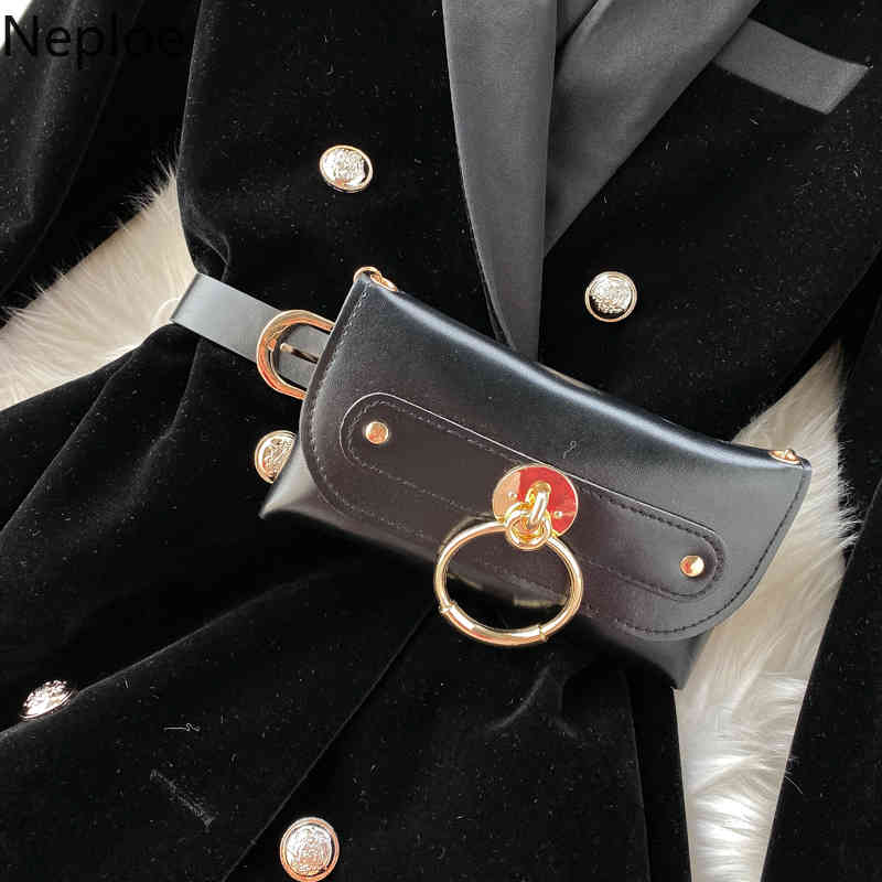 Neploe Velvet Eleganr Women Jacket Black Double Breasted Elegant Black Mujer Chaqueta Spring Clothes with Belt Femme Coat 210422