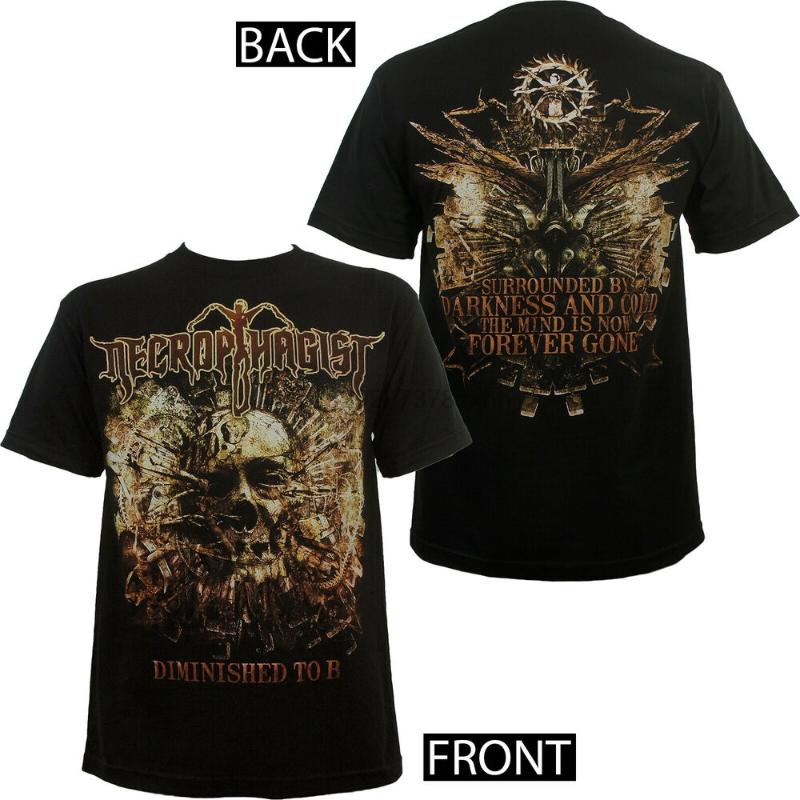 Men's T-Shirts Authentic NECROPHAGIST Band Diminished To B Song Lyrics T-Shirt S-2XL, White;black
Men's T-Shirts Authentic NECROPHAGIST Band Diminished To B Song Lyrics T-Shirt S-2XL, White;black
