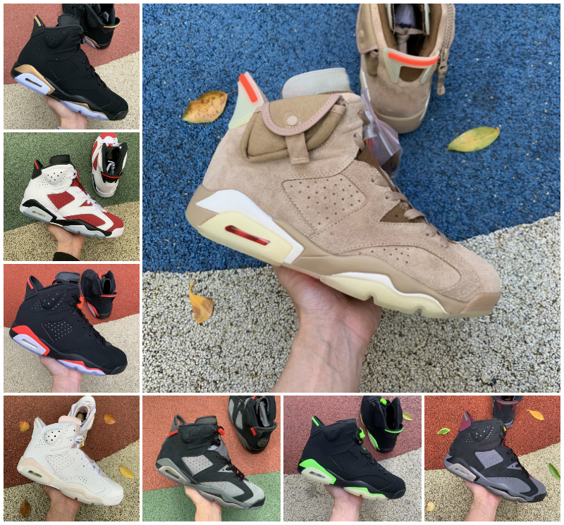 2023 Top high qualityJumpman British Khaki 6 Mens Basketball Shoes Retro 6s Gold Hoops Flint Washed Denim Carmine Dmp Black Infrared White Hare Electric Green, 6s 016
2023 Top high qualityJumpman British Khaki 6 Mens Basketball Shoes Retro 6s Gold Hoops Flint Washed Denim Carmine Dmp Black Infrared White Hare Electric Green, 6s 016