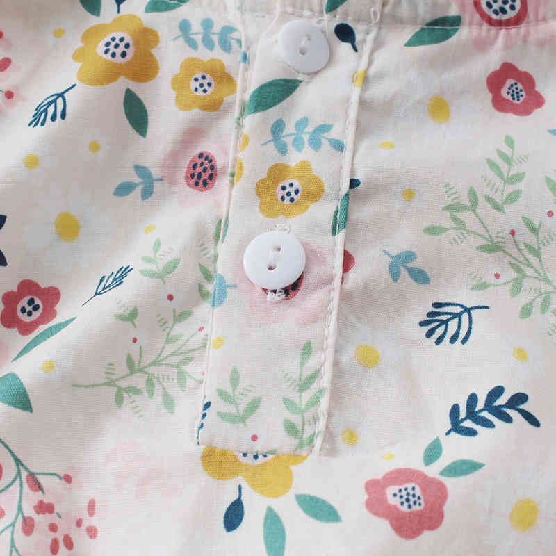 Infant Baby Girls Chinese Style Cheong-sam Rompers Clothes Bodysuit Long Sleeve And Hair Band 210429