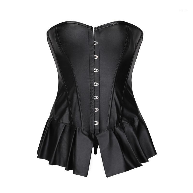 Bustiers & Corsets Women Burlesque Corset Leather Sexy Top Costumes Lace Up Shiny Lingerie Overbust Body Shaper Plus Size Black
Bustiers & Corsets Women Burlesque Corset Leather Sexy Top Costumes Lace Up Shiny Lingerie Overbust Body Shaper Plus Size Black