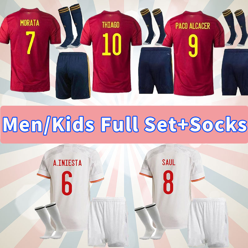 Youth Spain Jersey Kids Socks Set PACO ALCACER MORATA SERGIO RAMOS CAZORLA BUSQUETS DE GER GERARD NAVAS SAUL Football Shirt Kits, Away
Youth Spain Jersey Kids Socks Set PACO ALCACER MORATA SERGIO RAMOS CAZORLA BUSQUETS DE GER GERARD NAVAS SAUL Football Shirt Kits, Away