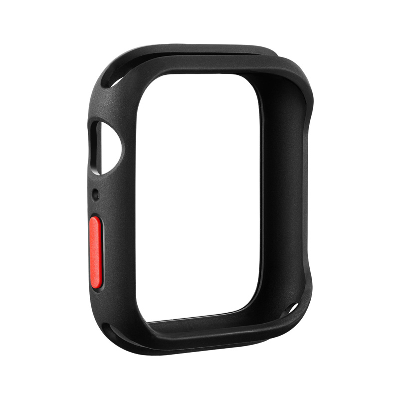 For Watch iWatch Series 6 5 4 3 2 1 SE Slim Soft TPU Case Tempered Glass Full Screen Protector Protect Cover Skin4383758