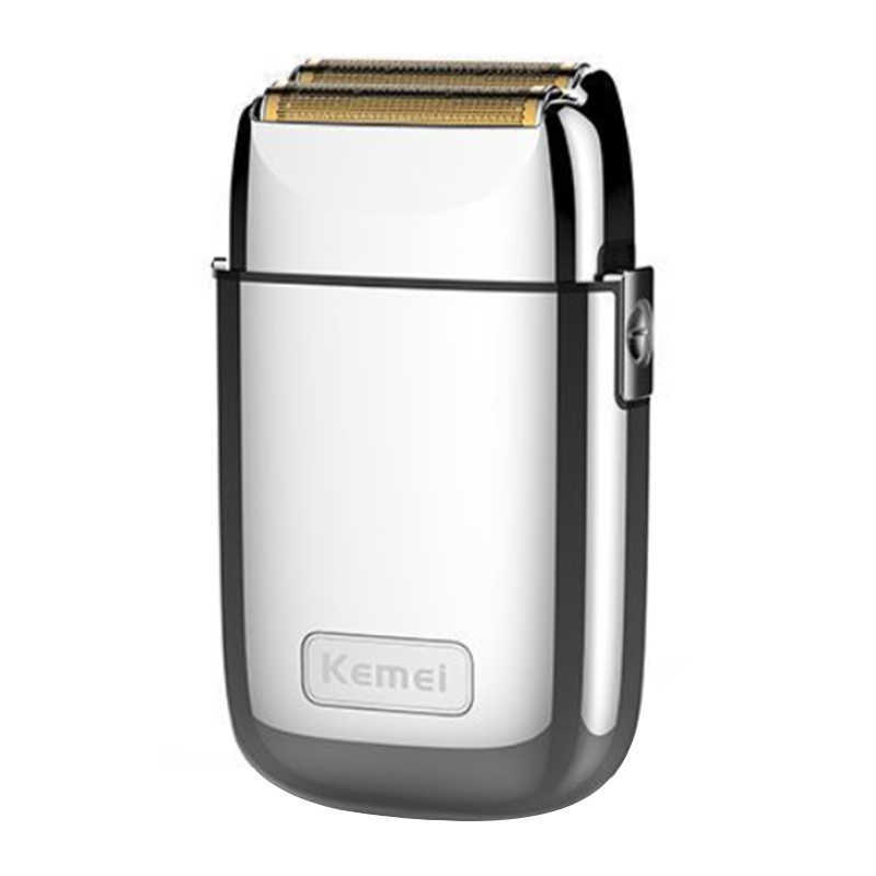 powerful all metal housing electric shaver hair rechargeable bald shaving machine for men beard electric razor finishing fades P0817