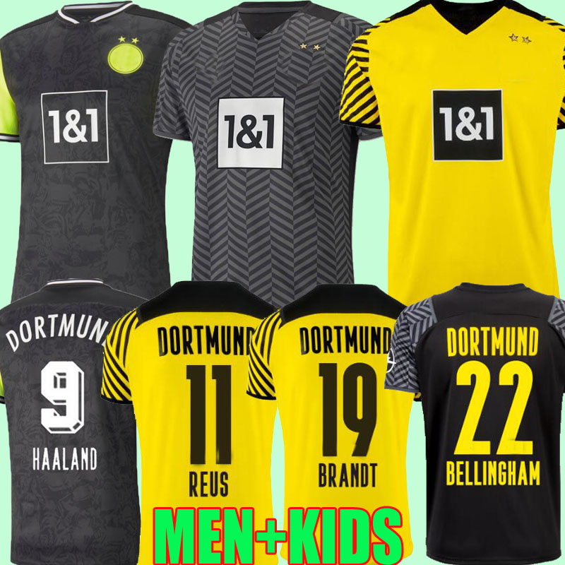 21 22 Borussia home away HAALAND REUS dortmund soccer jerseys Special 2021 2022 football shirts BRANDT PLSZCZEK BELLINGHAM HUMMELS 110th 4th men kids sets uniform, Home player version
21 22 Borussia home away HAALAND REUS dortmund soccer jerseys Special 2021 2022 football shirts BRANDT PLSZCZEK BELLINGHAM HUMMELS 110th 4th men kids sets uniform, Home player version