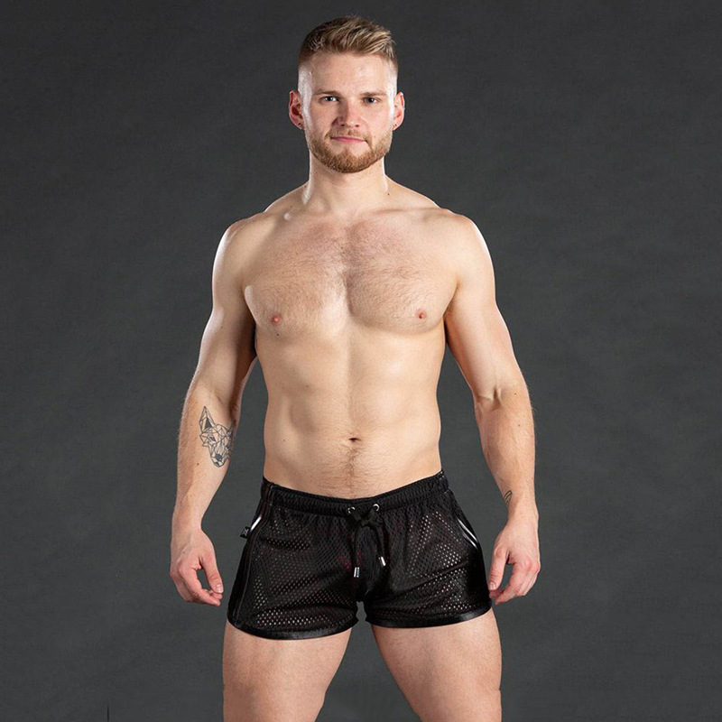 New Gym Mens Sport Running Shorts male quick-drying breathable sexy beach outdoor leisure fitness training pants X0316, White
New Gym Mens Sport Running Shorts male quick-drying breathable sexy beach outdoor leisure fitness training pants X0316, White