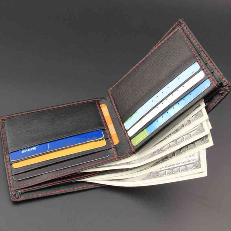 black mens leather wallet credit card holder short cash money bag coin purse bifold bussiness multi-functional clutch male, Red;black
black mens leather wallet credit card holder short cash money bag coin purse bifold bussiness multi-functional clutch male, Red;black