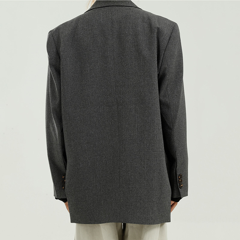 IEFB men's suit coat loose causal breasted blazers spring 210524