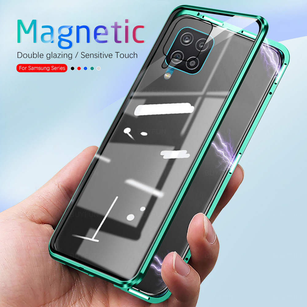 360 Front+Back Tempered Glass Case On For Samsung Galaxy A32 4G A10 A10s A11 A12 A3 3 2 A 32 A1 11 12 1 2 Magnetic Phone Cover, Red clear
360 Front+Back Tempered Glass Case On For Samsung Galaxy A32 4G A10 A10s A11 A12 A3 3 2 A 32 A1 11 12 1 2 Magnetic Phone Cover, Red clear
