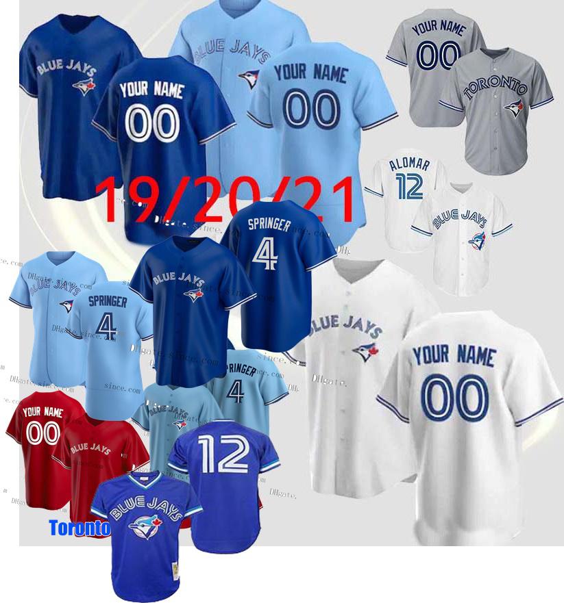 George Springer Toronto Vladimir Guerrero Jr. Blue Jays Jersey Roberto Alomar Carter Randal Grichuk Smoak Royal Stroman baseball ,Quality, Blue;black
George Springer Toronto Vladimir Guerrero Jr. Blue Jays Jersey Roberto Alomar Carter Randal Grichuk Smoak Royal Stroman baseball ,Quality, Blue;black