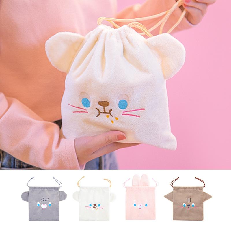 Animal Drawstring Bag Underwear Accessories Travel Sub-pack Flannel Storage Cosmetic Bags & Cases
Animal Drawstring Bag Underwear Accessories Travel Sub-pack Flannel Storage Cosmetic Bags & Cases