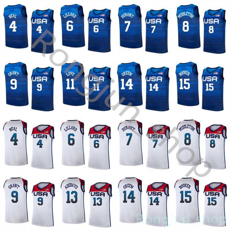 Printed 2021 Tokyo Summer Olympics Basketball Jerseys 4 Bradley Beal 5 Zach LaVine 6 Damian Lillard 7 Kevin Durant 8 Khris Middleton 10 Jayson Tatum Player Navy White, As picture
Printed 2021 Tokyo Summer Olympics Basketball Jerseys 4 Bradley Beal 5 Zach LaVine 6 Damian Lillard 7 Kevin Durant 8 Khris Middleton 10 Jayson Tatum Player Navy White, As picture
