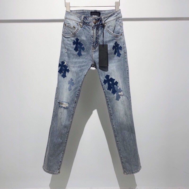 Winter Autumn and 2021 Fashion Brand New Casual Jeans Crosin Hole Cross Leather Embroidery Men, Blue
Winter Autumn and 2021 Fashion Brand New Casual Jeans Crosin Hole Cross Leather Embroidery Men, Blue