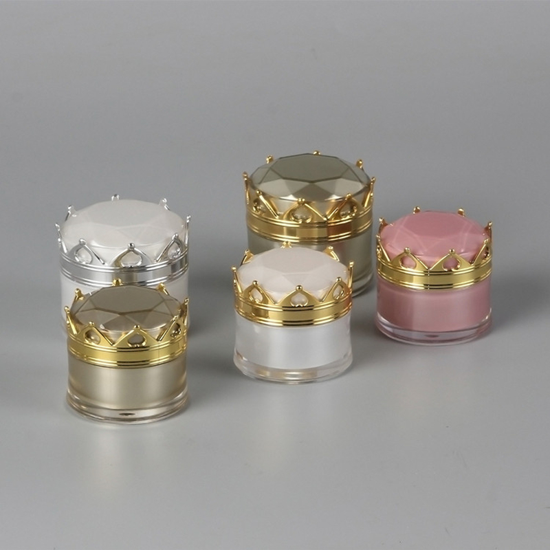 5g 10g 15g 20g Acrylic Crown Bottle Cosmetics Packaging Jars Pot Makeup Eye Cream Eyeshadow Nail Powder Packing Box
5g 10g 15g 20g Acrylic Crown Bottle Cosmetics Packaging Jars Pot Makeup Eye Cream Eyeshadow Nail Powder Packing Box