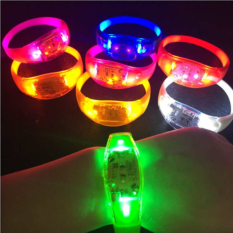 Led toy 7 Color Sound Control Flashing Bracelet Light Up Bangle Wristband Music Activated Night light Club Activity Party Bar Disco Cheer toys
Led toy 7 Color Sound Control Flashing Bracelet Light Up Bangle Wristband Music Activated Night light Club Activity Party Bar Disco Cheer toys