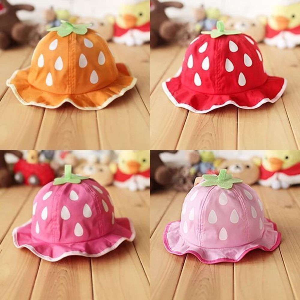 Sun hat for children Spring and autumn strawberry raindrop basin cute baby COTTON summer children's sunshade HAT, Yellow
Sun hat for children Spring and autumn strawberry raindrop basin cute baby COTTON summer children's sunshade HAT, Yellow